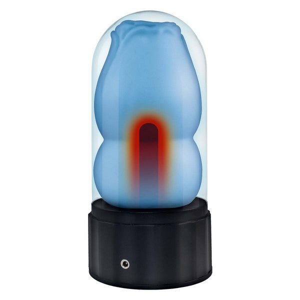 DELITE Heated Rose Masturbator - Blue