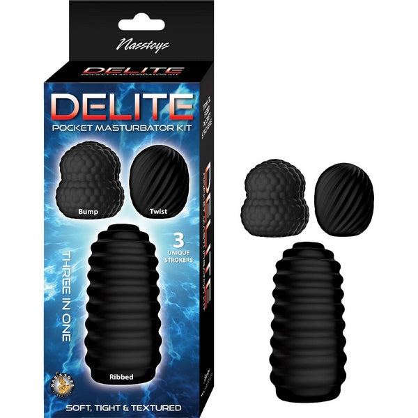 DELITE Pocket Masturbator Kit